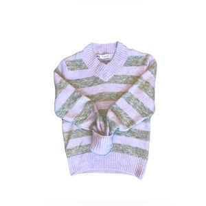Zara - Purple and Grey Sweater Size XS